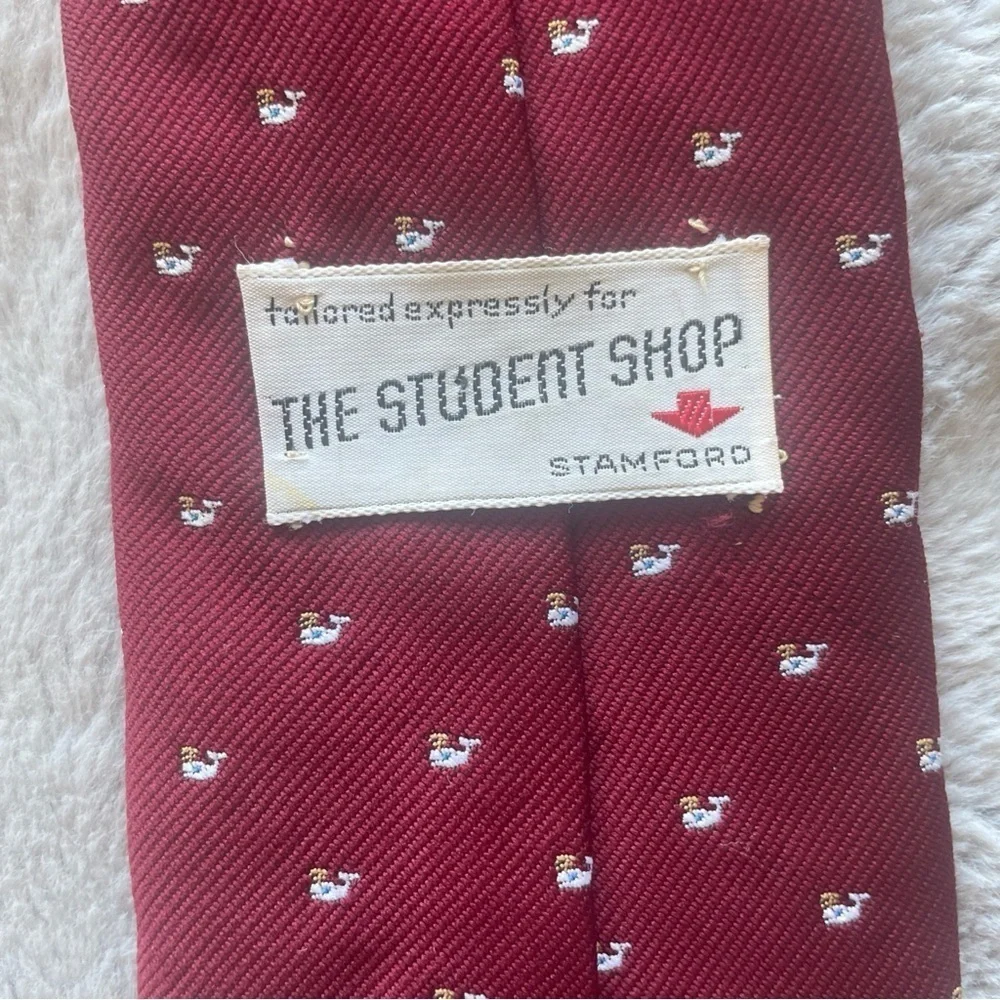 The Student Shop vintage whale tie